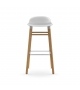 Form Normann Copenhagen Sgabello con Gambe in Legno