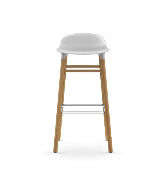 Form Normann Copenhagen Tabouret avec Pieds en Bois