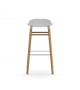 Form Normann Copenhagen Tabouret avec Pieds en Bois