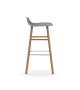 Form Normann Copenhagen Sgabello con Gambe in Legno