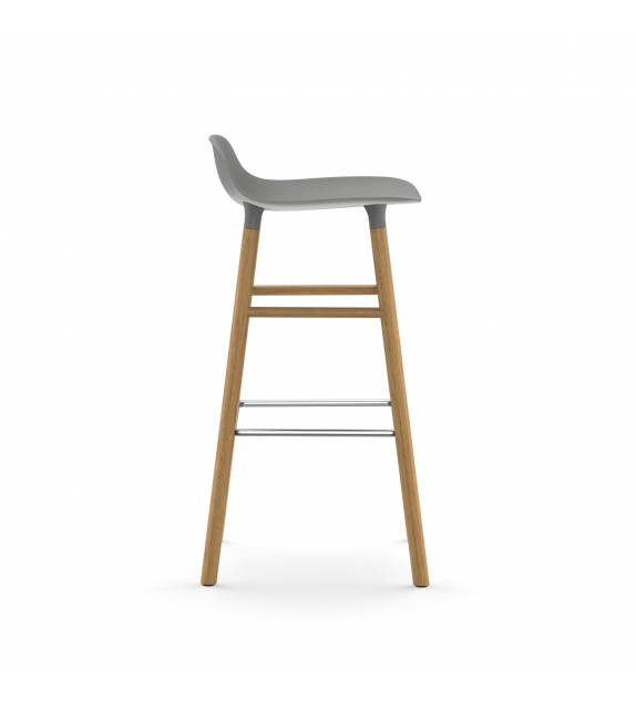 Form Normann Copenhagen Tabouret avec Pieds en Bois