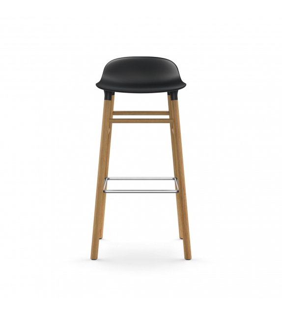 Form Normann Copenhagen Taburete con Patas de Madera
