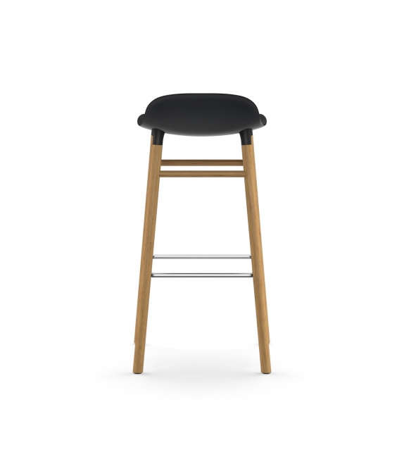 Form Normann Copenhagen Taburete con Patas de Madera