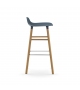 Form Normann Copenhagen Sgabello con Gambe in Legno