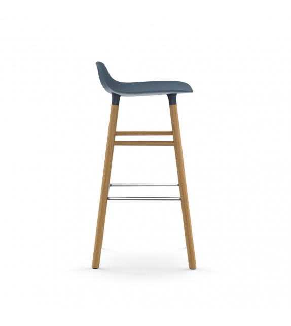 Form Normann Copenhagen Taburete con Patas de Madera