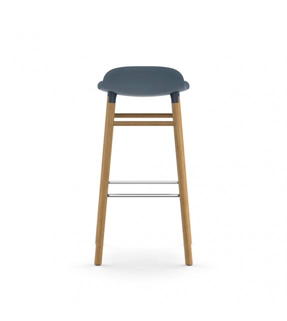 Form Normann Copenhagen Taburete con Patas de Madera