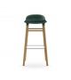 Form Normann Copenhagen Taburete con Patas de Madera