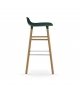 Form Normann Copenhagen Tabouret avec Pieds en Bois