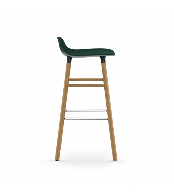 Form Normann Copenhagen Taburete con Patas de Madera