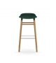 Form Normann Copenhagen Taburete con Patas de Madera