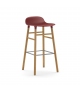 Form Normann Copenhagen Taburete con Patas de Madera