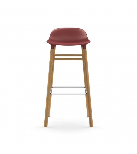 Form Normann Copenhagen Tabouret avec Pieds en Bois