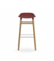 Form Normann Copenhagen Tabouret avec Pieds en Bois