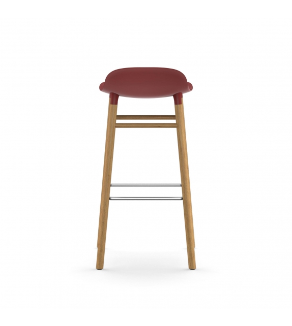Form Normann Copenhagen Tabouret avec Pieds en Bois