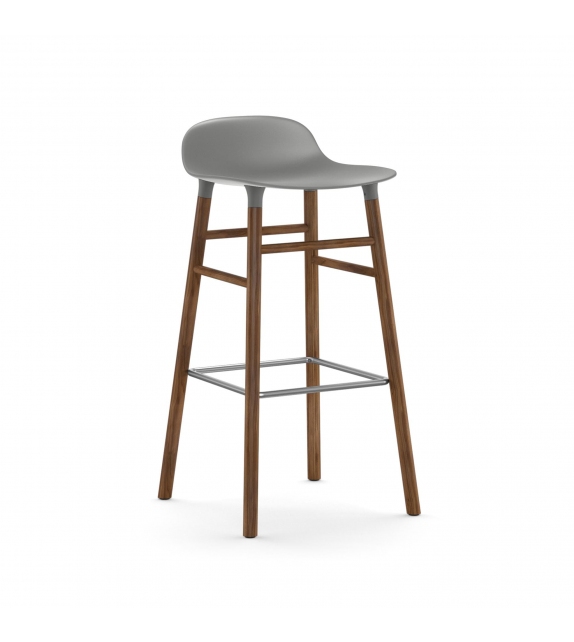 Form Normann Copenhagen Tabouret avec Pieds en Bois