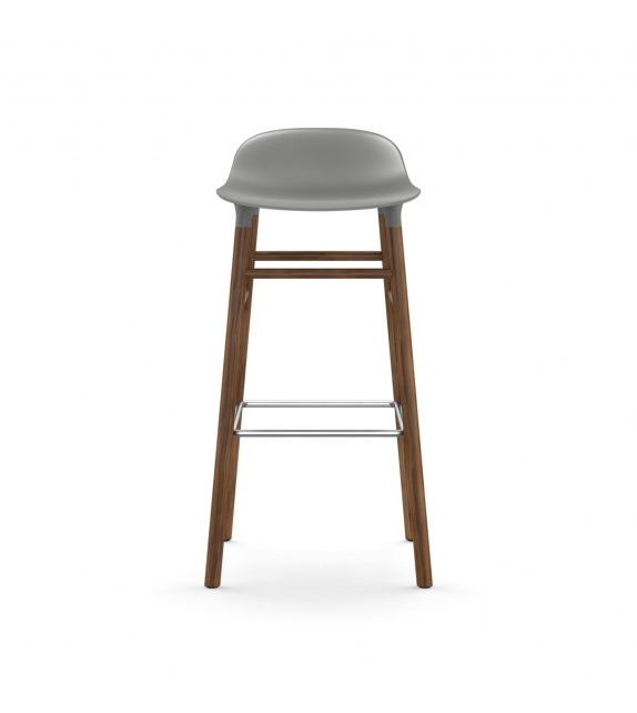 Form Normann Copenhagen Sgabello con Gambe in Legno