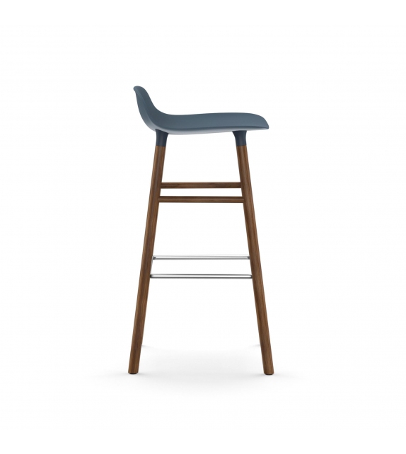 Form Normann Copenhagen Sgabello con Gambe in Legno