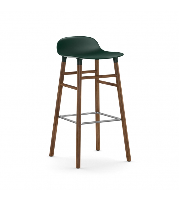 Form Normann Copenhagen Tabouret avec Pieds en Bois