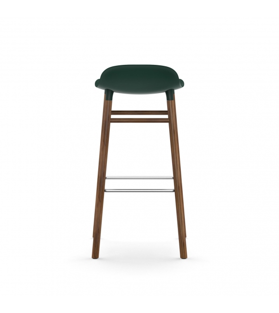 Form Normann Copenhagen Sgabello con Gambe in Legno
