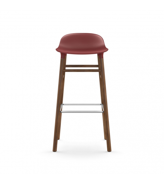 Form Normann Copenhagen Taburete con Patas de Madera