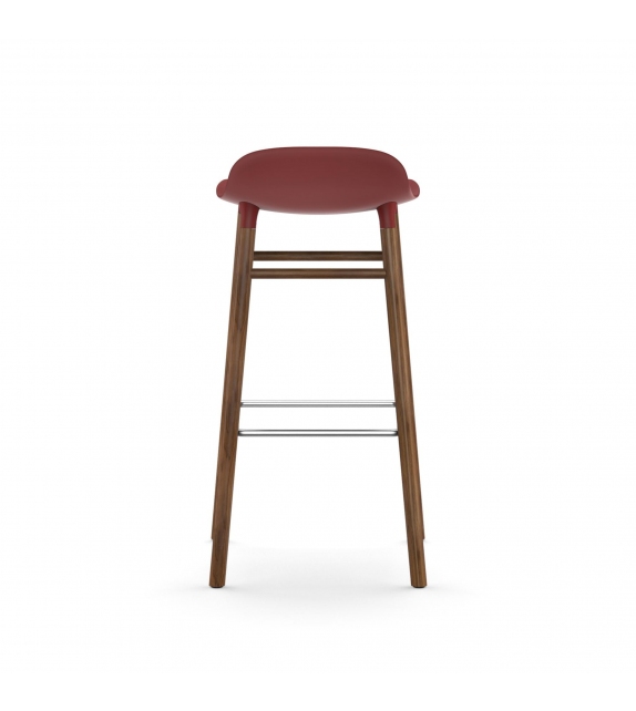 Form Normann Copenhagen Taburete con Patas de Madera