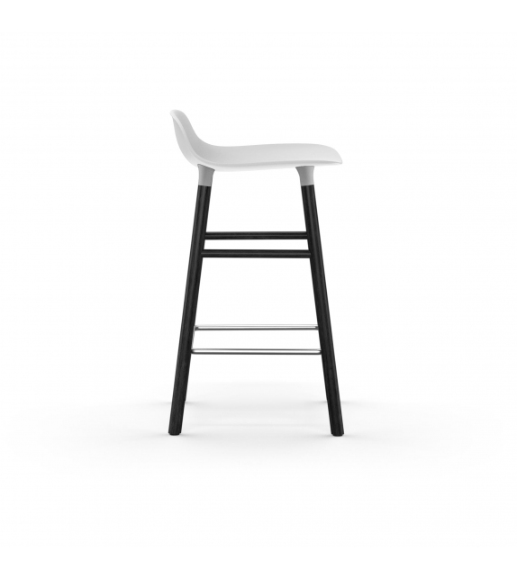 Form Normann Copenhagen Taburete con Patas de Madera