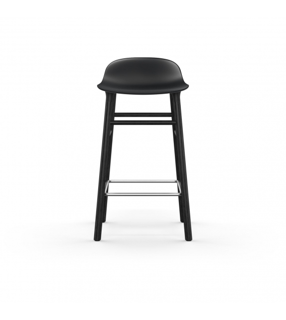 Form Normann Copenhagen Sgabello con Gambe in Legno