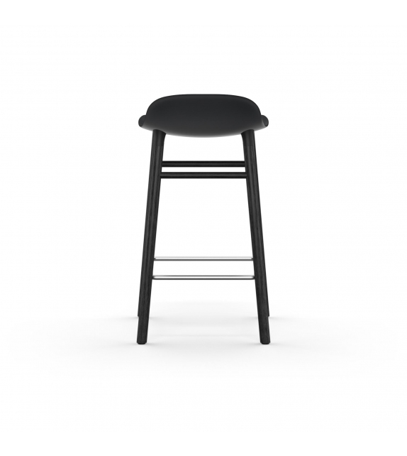 Form Normann Copenhagen Taburete con Patas de Madera