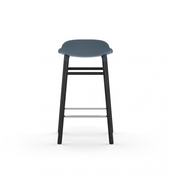 Form Normann Copenhagen Sgabello con Gambe in Legno