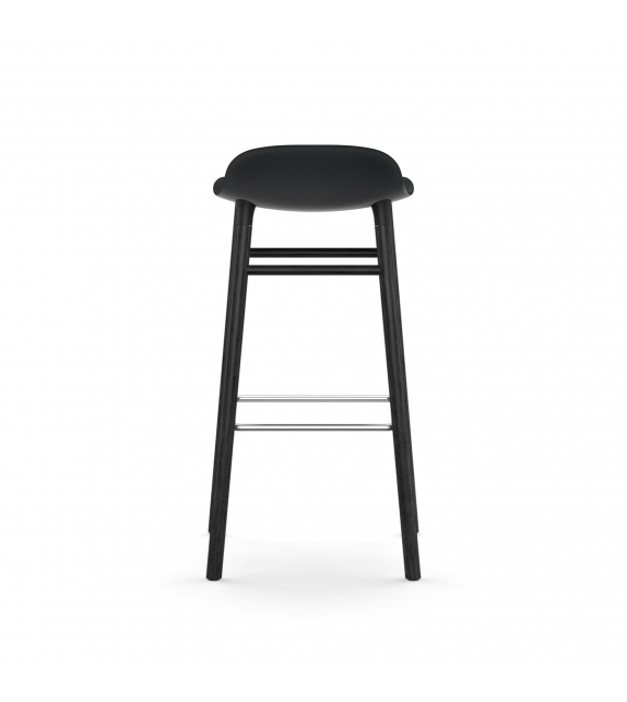 Form Normann Copenhagen Taburete con Patas de Madera