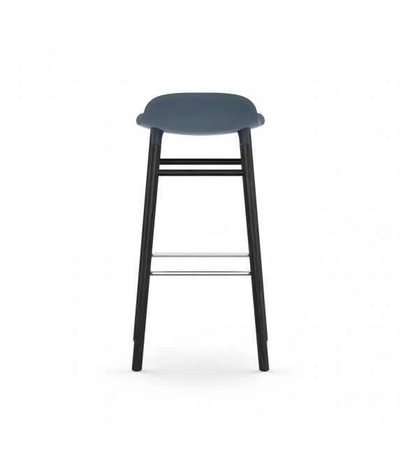 Form Normann Copenhagen Sgabello con Gambe in Legno