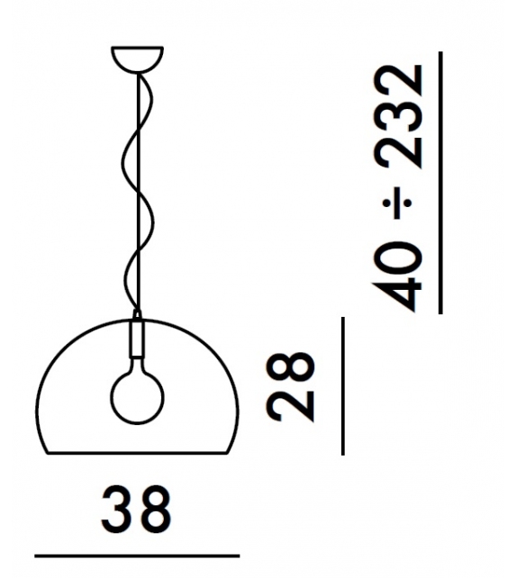 FL/Y Mini Pendant Lamp Kartell