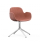 Form Normann Copenhagen Poltrona Girevole Rivestita