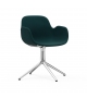 Form Normann Copenhagen Poltrona Girevole Rivestita