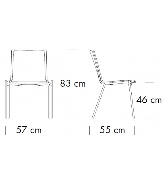 S 162 PV / PVF Thonet Sedia Imbottita