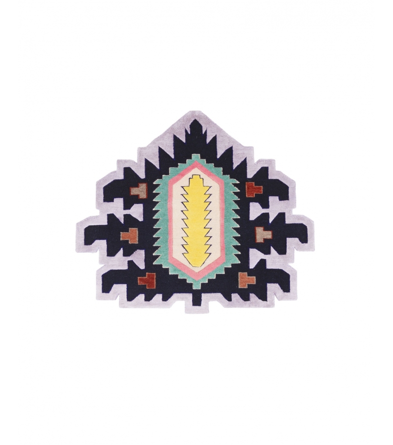 Rug Invaders - Palmette Lazer Canon CC-Tapis Alfombra