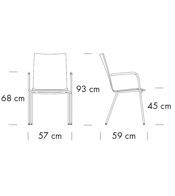S 164 Thonet Sedia