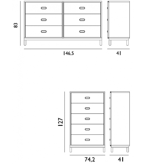 Kabino Normann Copenhagen Chest of Drawers