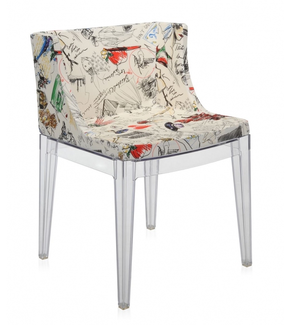 Mademoiselle "à la mode" tessuti Moschino