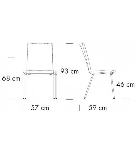 S 164 PV / PVF Thonet Stuhl Polsterstuhl
