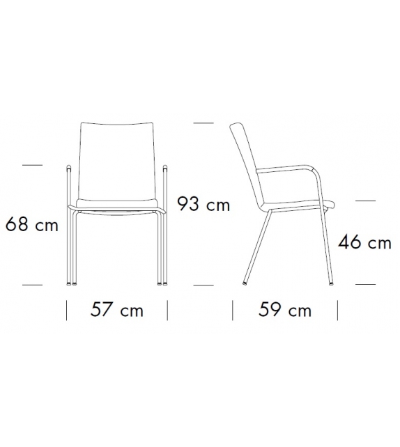 S 164 PV / PVF Thonet Stuhl Polsterstuhl