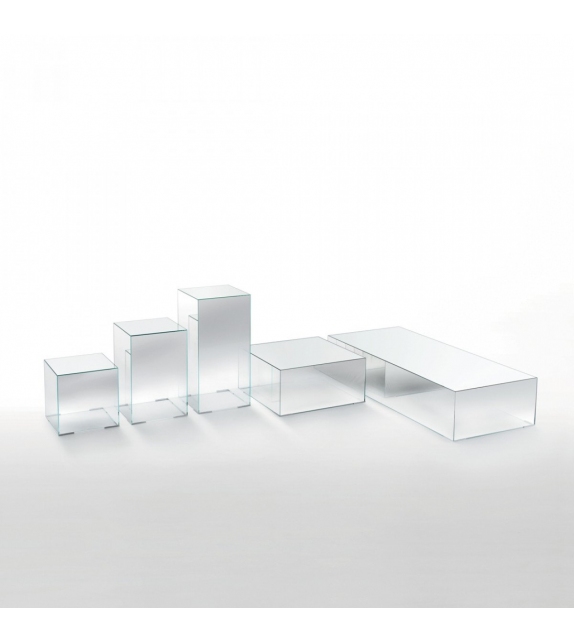 Illusion Glas Italia Beistelltisch