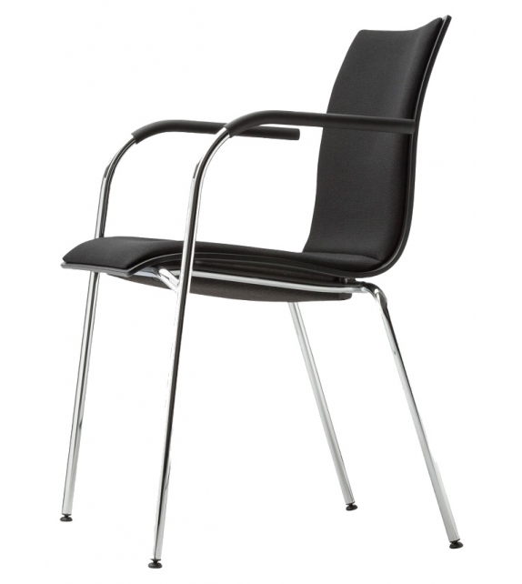 S 166 PF Thonet Padded Chair