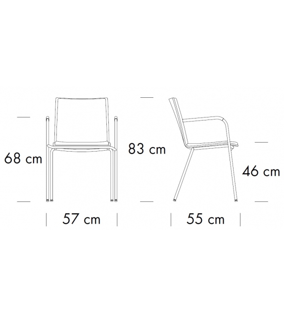S 166 PF Thonet Stuhl Polsterstuhl