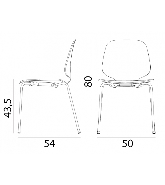My Chair Normann Copenhagen Silla Semi Tapizada