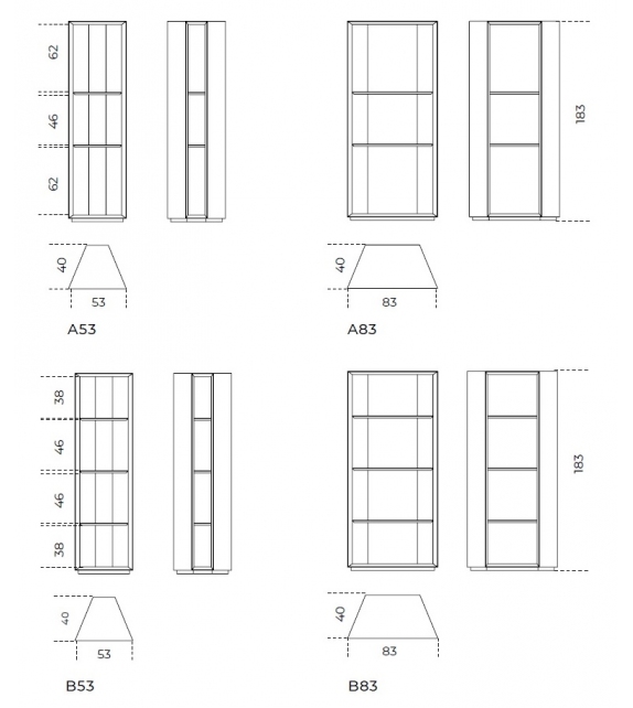 Prism Divider Gallotti&Radice Regalsystem