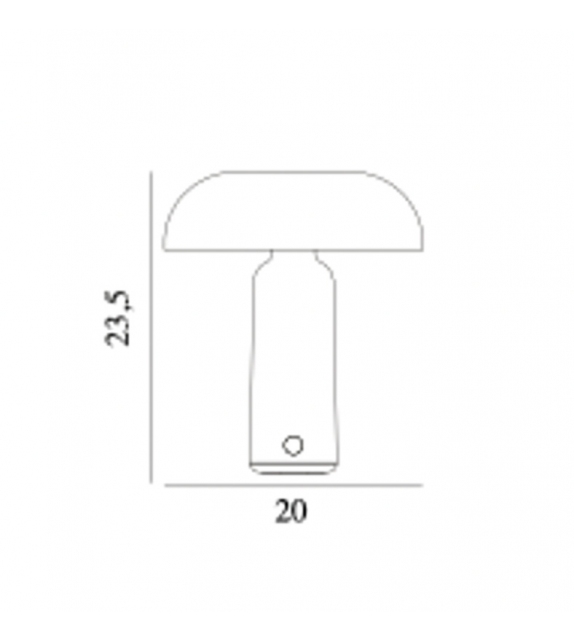 Porta Normann Copenhagen Lámpara de Mesa