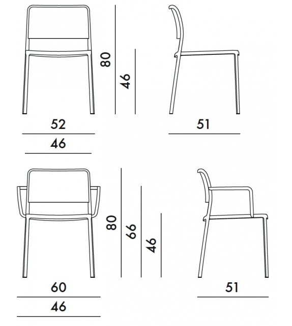 Audrey Soft Tessuto Trevira