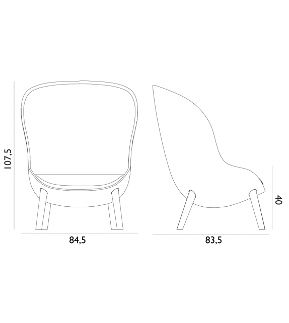 Hyg Normann Copenhagen Butaca Alta