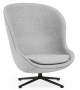 Hyg Normann Copenhagen Poltrona Alta Girevole